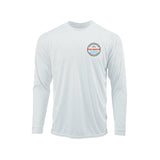 Fish hunter-White-Performance long sleeve